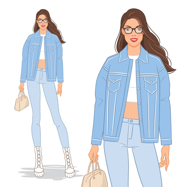 时装模特图片下载