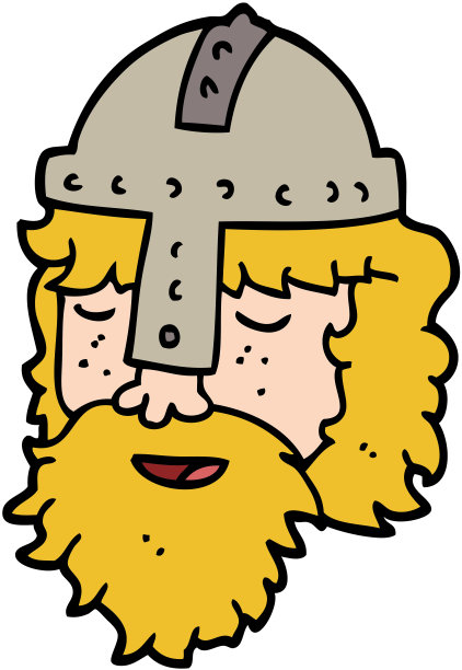 卡通维京人脸图片下载