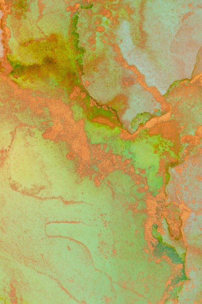 奢华的抽象流体艺术绘画背景酒精墨和黄金技术图片下载