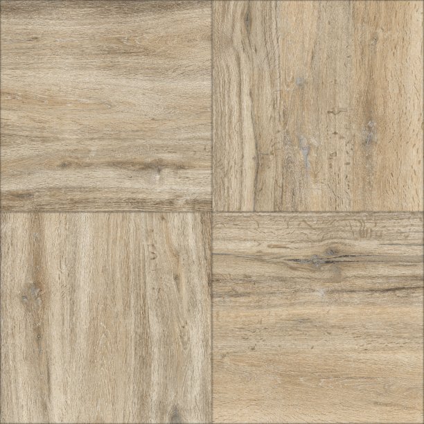 几何时尚插画与木制纹理。现代木制马赛克。图片下载