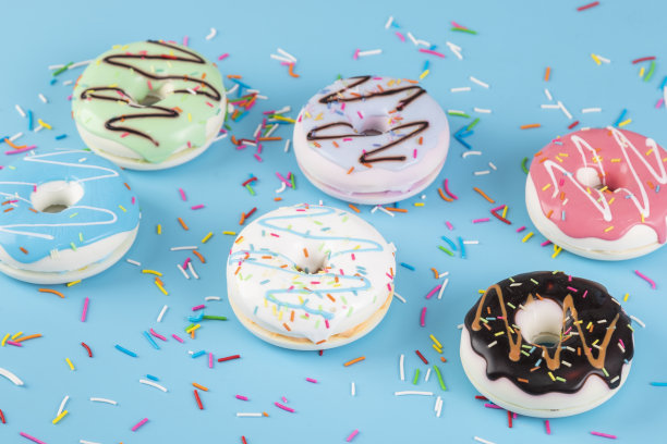 甜点甜甜圈图片下载