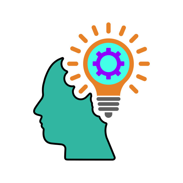 概念，创意图标。彩色矢量图形。图片下载