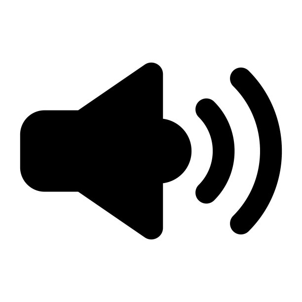 音量、扬声器图标的精巧矢量图标图片下载