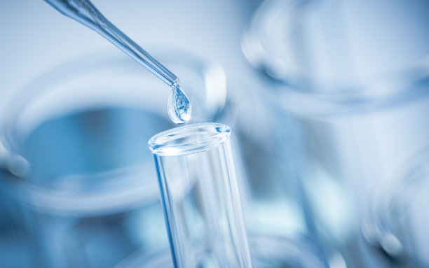 实验室的化学玻璃器皿，三维渲染。图片下载