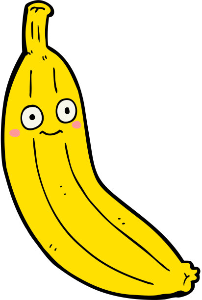卡通香蕉图片下载