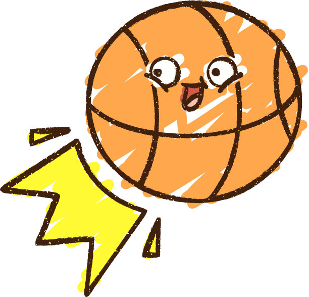 篮球粉笔画图片下载