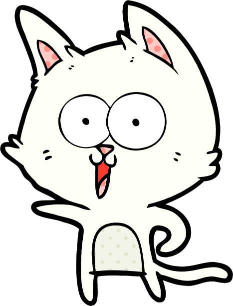 有趣的卡通猫图片下载