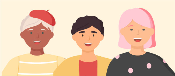 多民族的人站在一起，社区和团结观念的多样性画像图片下载