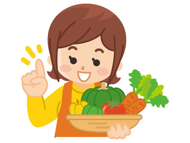 年轻的家庭主妇有各种各样的蔬菜图片下载