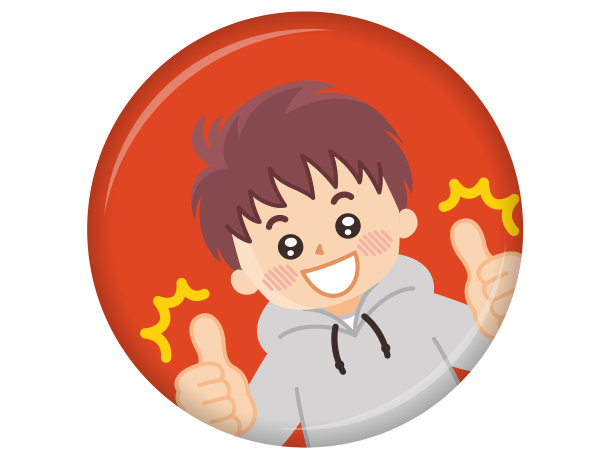小伙子微笑着竖起大拇指图片下载