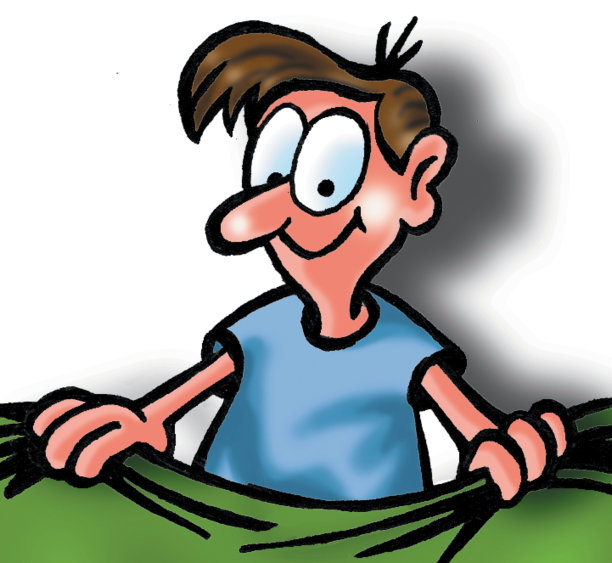 带毯子的男孩图片下载