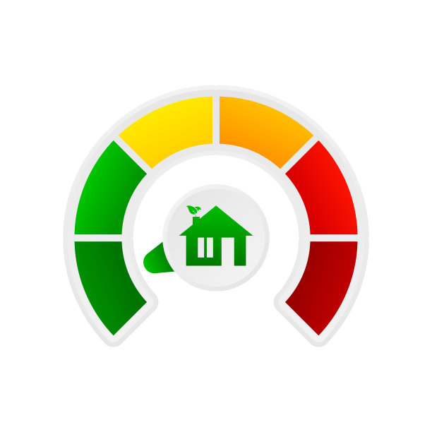 节能屋。房屋节能的概念。图的概念。速度的风险。智能生态住宅改造。概念图形认证体系要素。矢量插图。图片下载