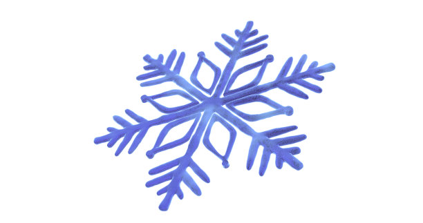 新年的冬天已经冻结。季节性壁纸与美丽的霜冻雪花。带有复制空间的圣诞横幅。微距雪花和落离焦雪花。3d渲染图片下载