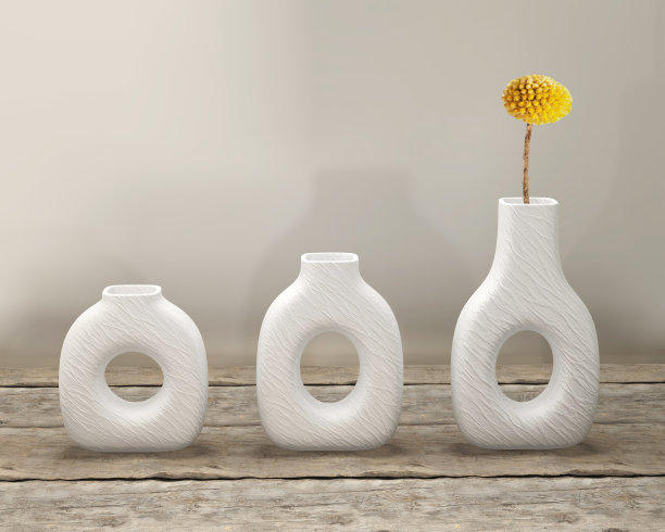 白瓷花瓶图片下载