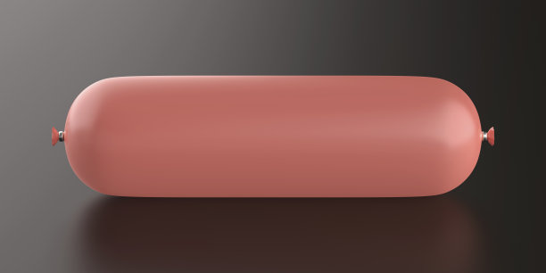 美味的水煮香肠图片下载