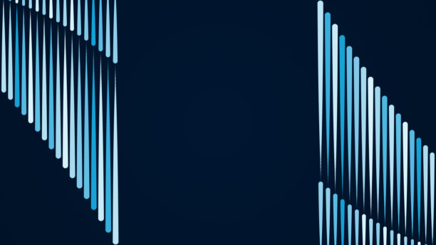 4K -技术背景-蓝色和白色图片下载