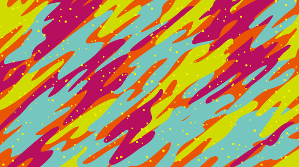 不规则扭曲的彩色矢量背景图片下载