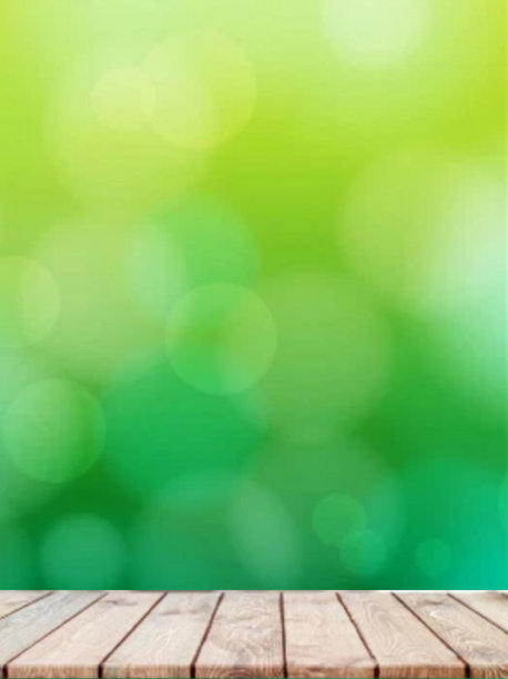绿色背景与散景和桌面图片下载