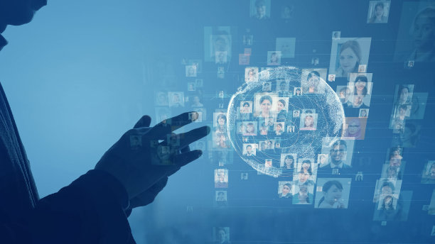 数码内容概念。加密的资产。社交网络服务。流媒体视频。通信网络。图片下载