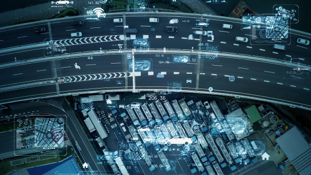 运输和技术概念。智能交通系统。移动即服务。图片下载