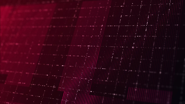 4K -技术背景世界地图-红色图片下载