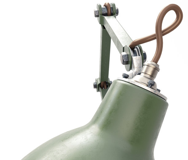 古董工业风格台灯图片下载