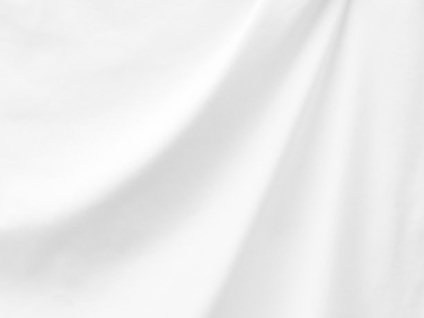 窗帘白色的波浪和柔和的阴影。图片下载