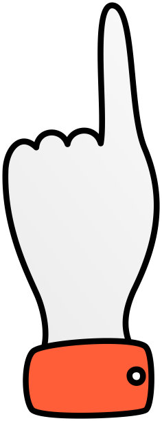 作为方向指示符号的手势。手指指向的手。人做出选择并展示图片下载