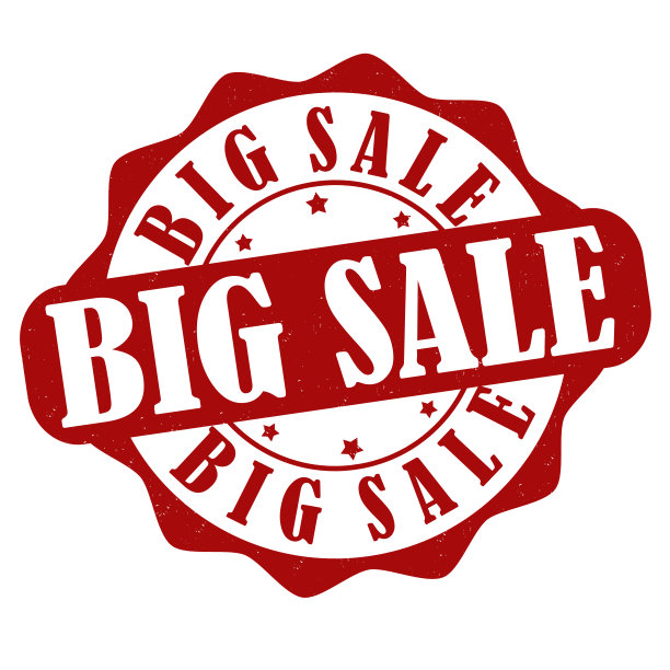 大销售标签或邮票图片下载