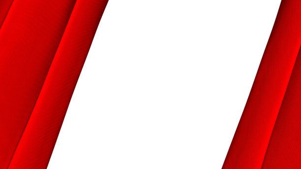 红色织物纹理背景。光滑优雅的红色丝绸质地，红色丝绸质地的布料背景，红色织物在白色背景上图片下载