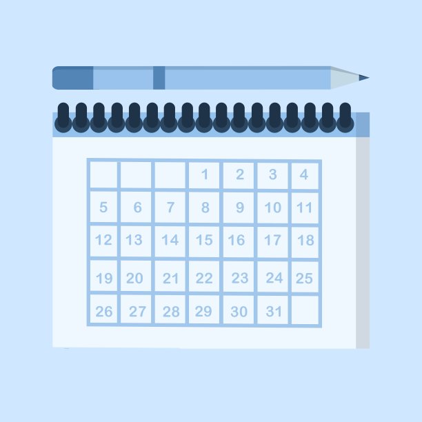 商务会议计划，旅行计划或项目里程碑和提醒图片下载