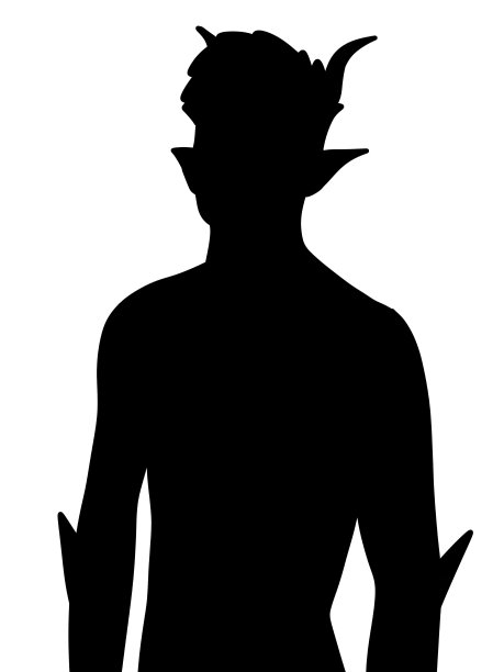 黑邪形图片下载