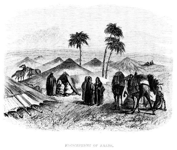 阿拉伯人在中世纪时期的生活，中东历史与地理图片下载