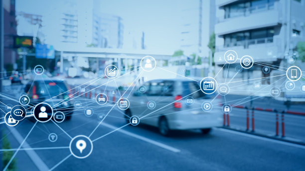 运输和技术概念。智能交通系统。移动即服务。图片下载