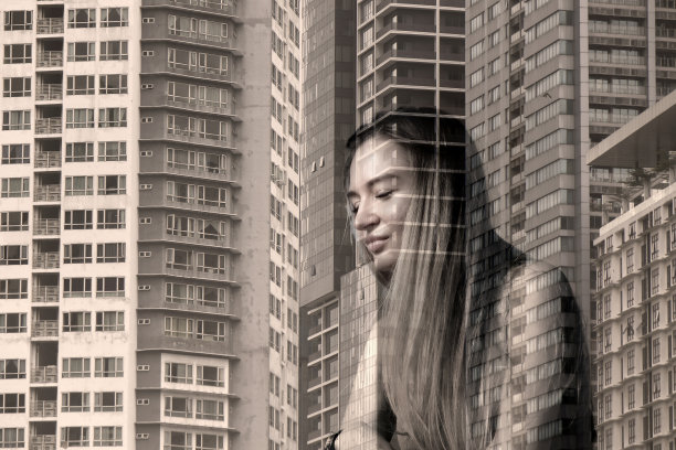 心理健康与城市生活的孤独感图片下载