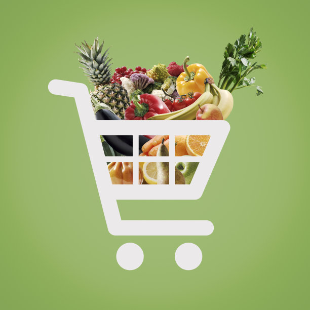 购物车图标充满了杂货图片下载