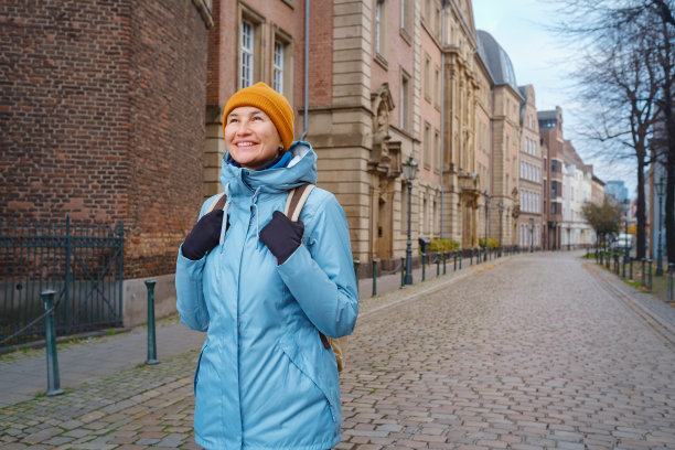 冬天去德国杜塞尔多夫旅行图片下载