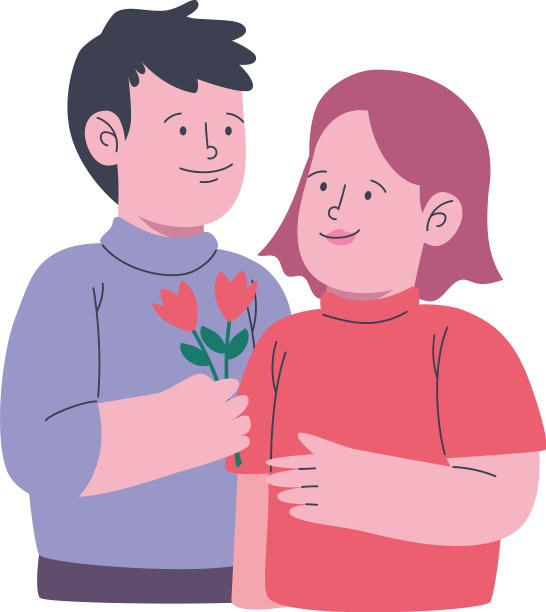 情侣配玫瑰图片下载