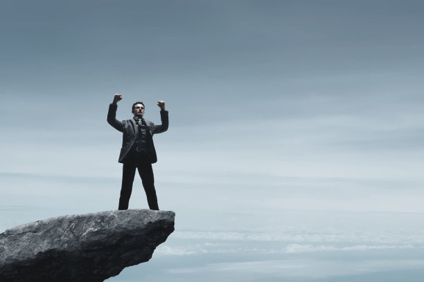 商人在上面的3d插图图片下载