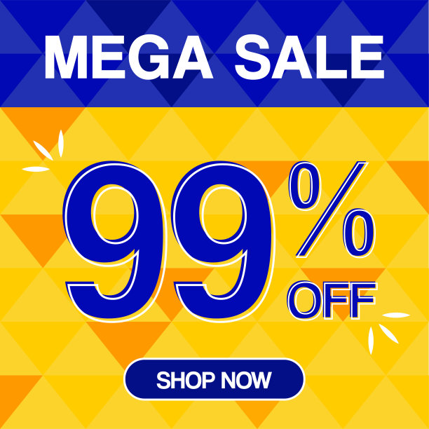 99%折扣大型销售标签橙野和Bue背景商店现在图片下载