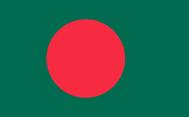 孟加拉国国旗矢量插图材料图片下载