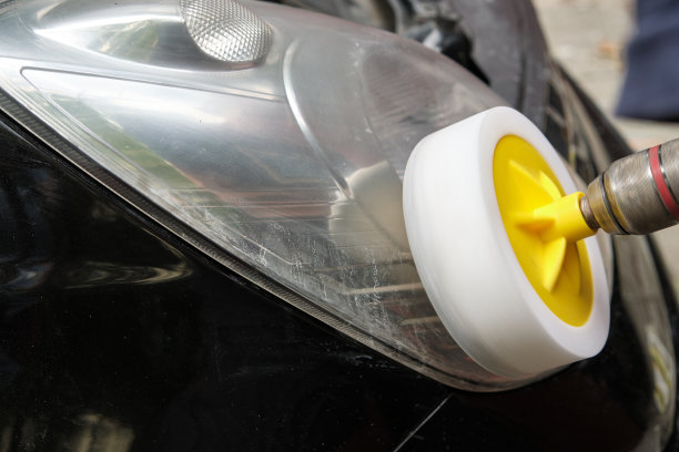 汽车玻璃抛光用动力缓冲机。图片下载