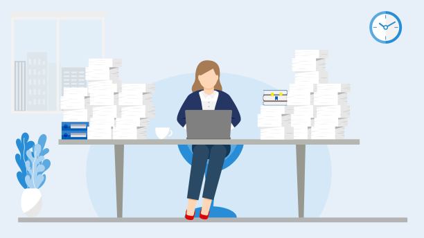 办公室商人忙碌图片下载