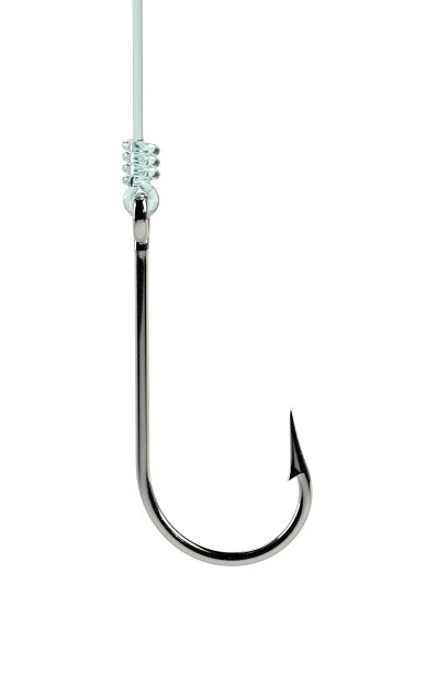 鱼钩挂在钓线上图片下载