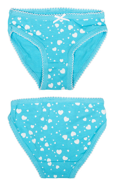 蓝色的小内裤，上面有白色的小女孩图片下载