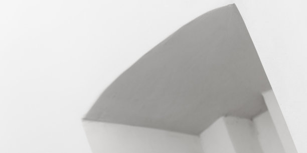 抽象的极小的室内背景，带有白色壁龛的碎片图片下载