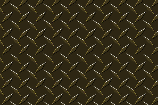 棕色金刚石板不锈钢铝金属地板牵引安全踏面图片下载