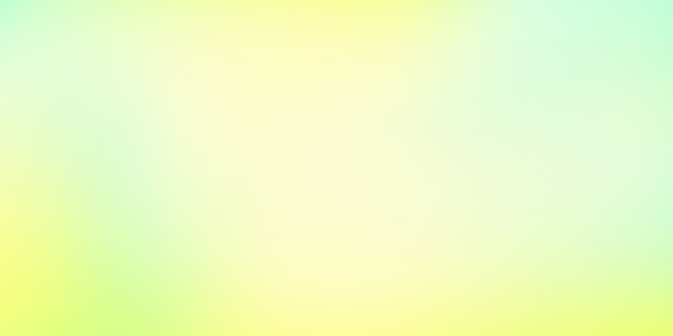 明亮柔和的绿色和黄色渐变颜色背景图片下载