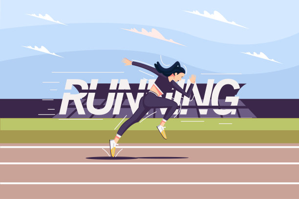 女子跑步运动图片下载