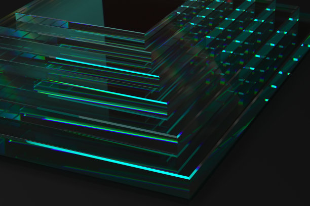 玻璃厂生产各种厚度的透明玻璃图片下载